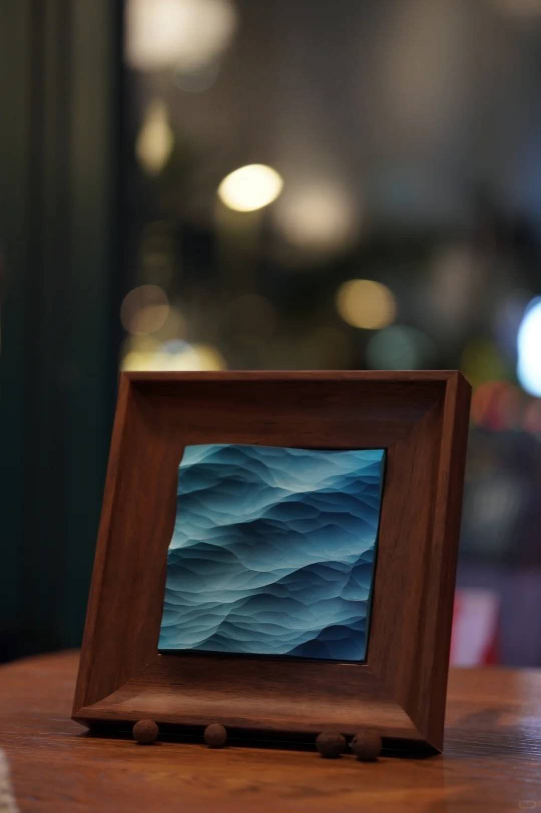 3D Ocean Waves Art - Wall Decor